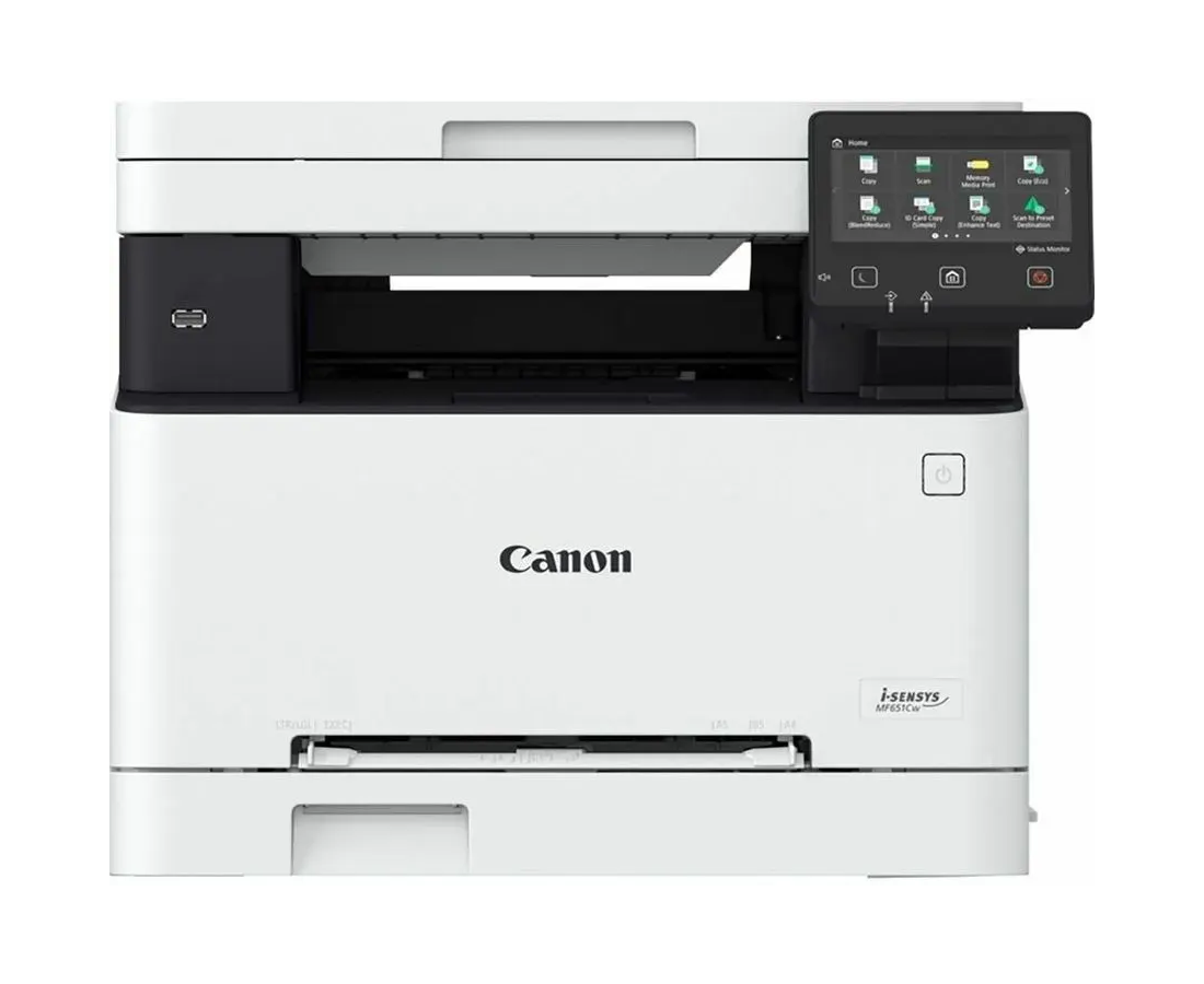 Canon MF651 Cw МФУ лазерный i-SENSYS A4, цветной, 18 стр/мин (A4 ч/б), 1200x1200 dpi, сетевой, Wi-Fi, USB, (5158 C009)