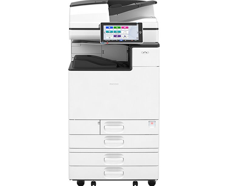 МФУ лазерное Ricoh IM C4500 LT цветное, А3, 45стр/мин, автоподатчик/дуплекс/девелопер, Post Script, без тонера, запуск АСЦ (419295)