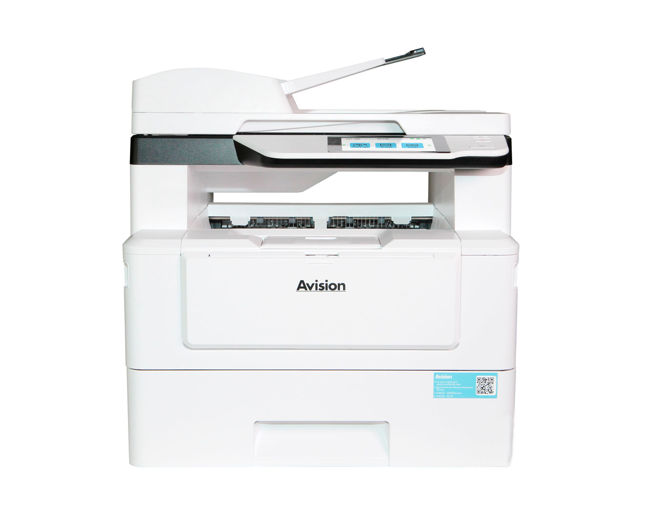 МФУ Avision AM40 A plus (000-1111-0 KG) светодиодное, черно-белая печать A4, P/C/S, 40стр/мин, 2 Гб, дуплекс, 2trays10+550, DADF75, USB