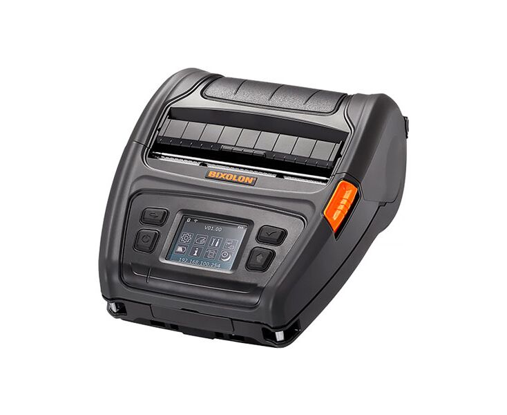 Принтер этикеток мобильный Bixolon XM7-40 (XM7-40ia W Da K) 4" DT Mobile Printer, 203 dpi, Serial, USB, Bluetooth, WLAN, i OS compatible