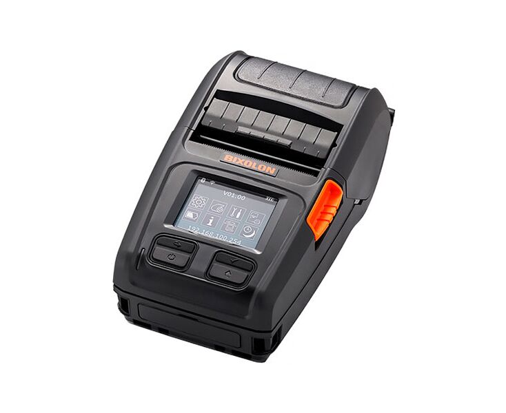 Принтер этикеток мобильный Bixolon XM7-20 (XM7-20ia W Da K) 2" DT Mobile Printer, 203 dpi, Serial, USB, Bluetooth, WLAN, i OS compatible