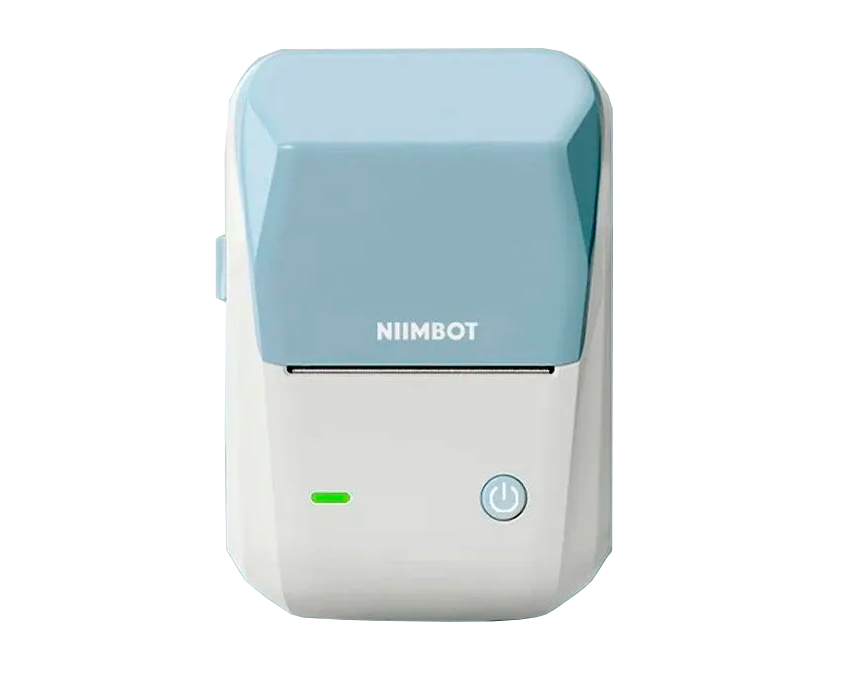 Термопринтер Niimbot B1 Blue (1746797) 203dpi 50мм/с/USB/BT для печ.этик. голубой