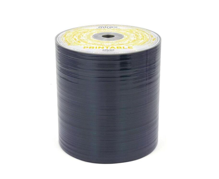 Диск DVD-R Mirex 4.7 Gb, 16x (UL130088 A1 T) Shrink (100), Ink Printable Full (100/500)