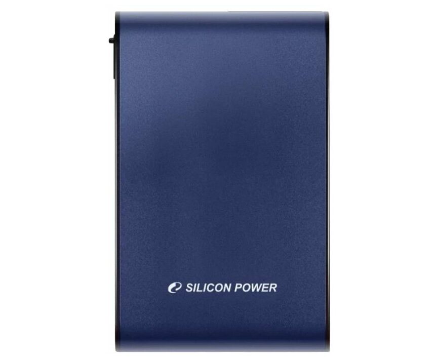 Внешний HDD Siliсon Power 1 TB A80 Armor синий, 2.5", USB 3.0