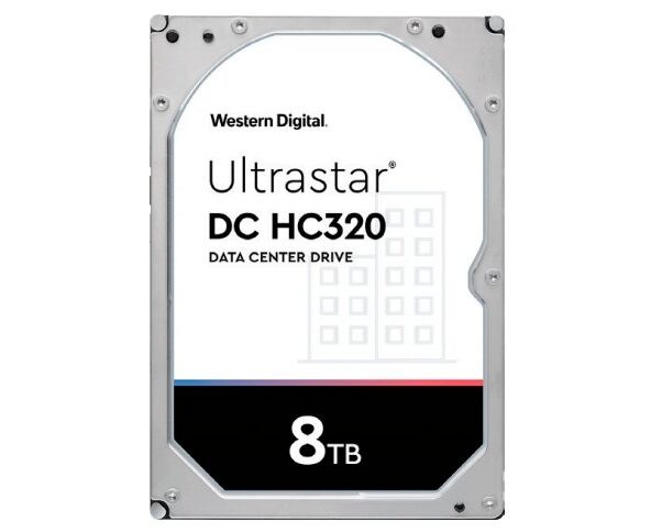 HDD Western Digital 0 B36400 Original SAS 3.0 8 Tb HUS728 T8 TAL5204 Ultrastar DC HC320 (7200rpm) 256 Mb 3.5"