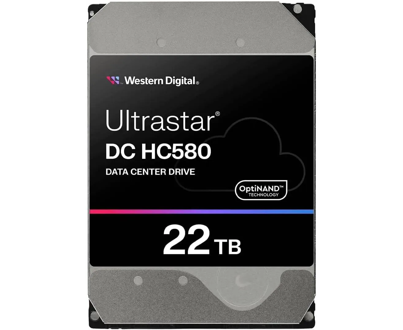 HDD WD Ultrastar DC HC580 (WUH722422 ALE6 L4) (0f48278), 22 ТБ, SATA III, 3.5"