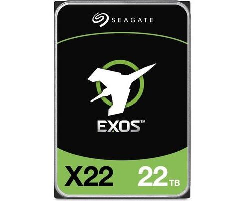 HDD SEAGATE Enterprise Capacity 3.5" Exos X22 ST22000 NM000 E 22 TB Наличие SAS 512 Мб 7200 об/мин 3,5" Время наработки на отказ 2500000 ч.