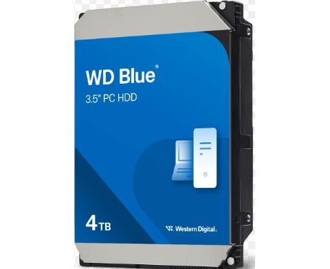 HDD WD Blue WD40 EZZX SATA3 4 TB 5400 RPM 128 Mb 1 year warranty