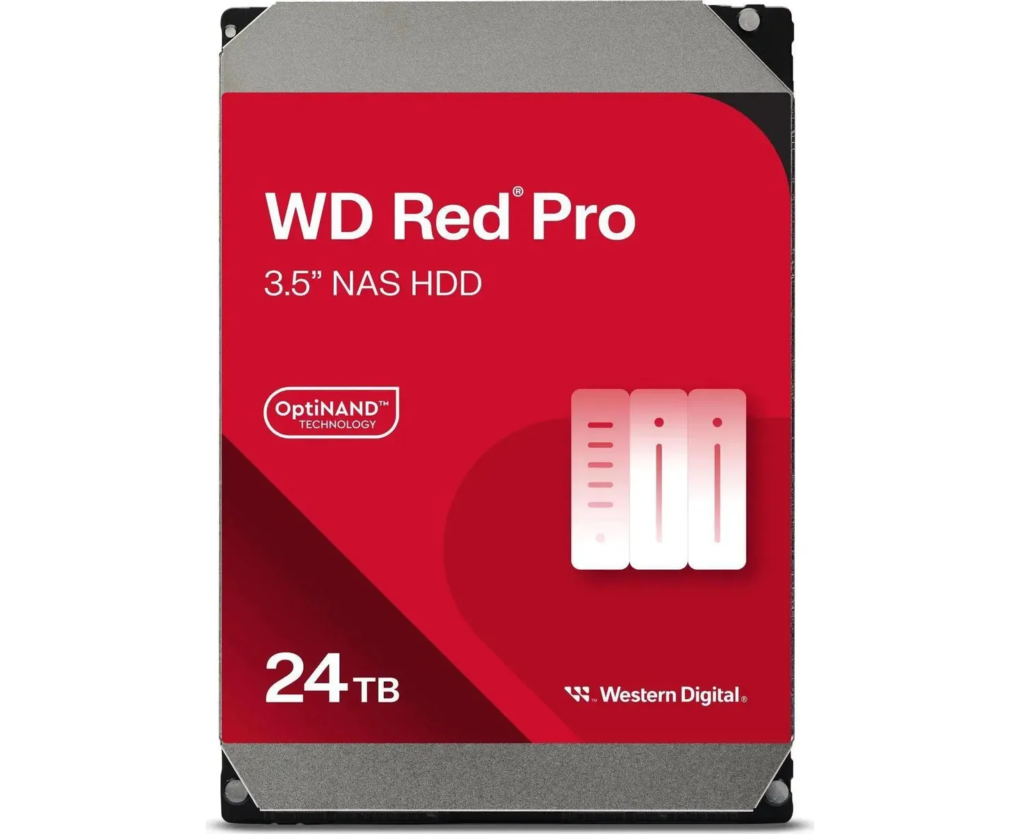 HDD WD Red Pro WD241 KFGX, 24 ТБ, SATA III, 3.5"