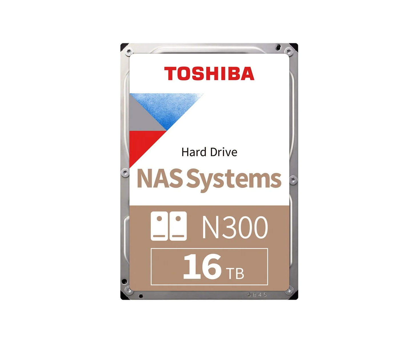 HDD Toshiba N300 (HDWG51 GXZSTA) NAS 16 Tb SATA3 3.5" 7200 512 Mb 6 Gb/s 1 year warranty