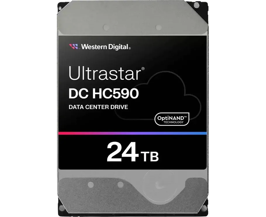 HDD WD Ultrastar DC HC590 WUH722624 ALE6 L4 (0f65684), 24 ТБ, SATA III, 3.5"