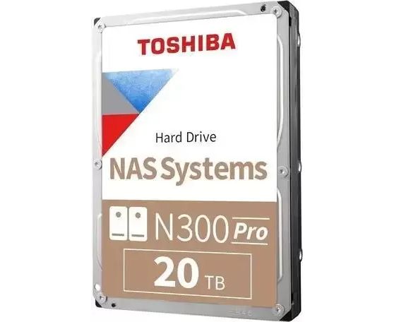HDD Toshiba N300 Pro 20 TB (HDWG62 AUZSVB)