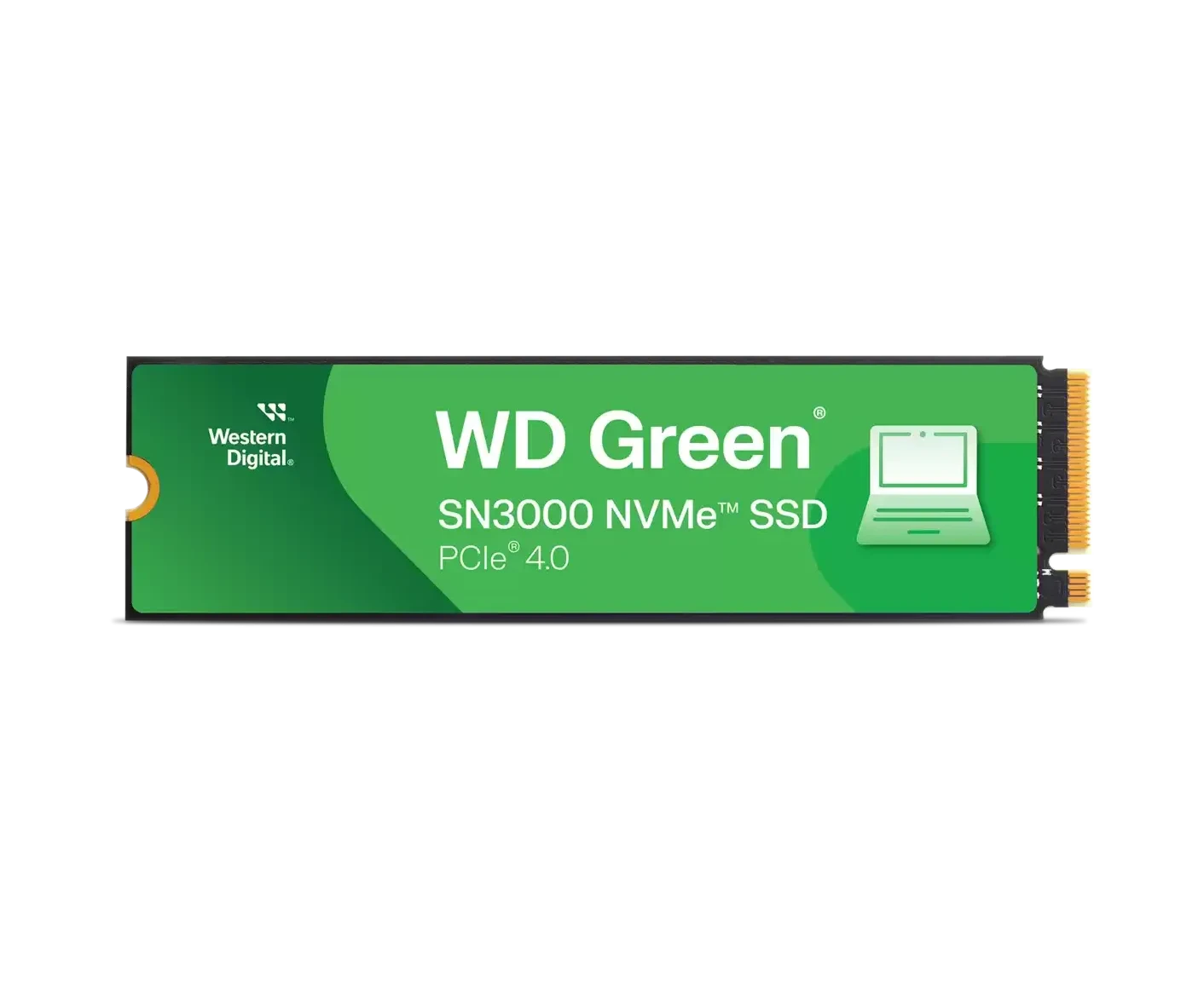 SSD WD Green SN3000 (WDS500 G4 G0 E) 500 GB, PCI-E 4.0 x4 M.2 2280, (R/W - 5000/4100 MB/s)