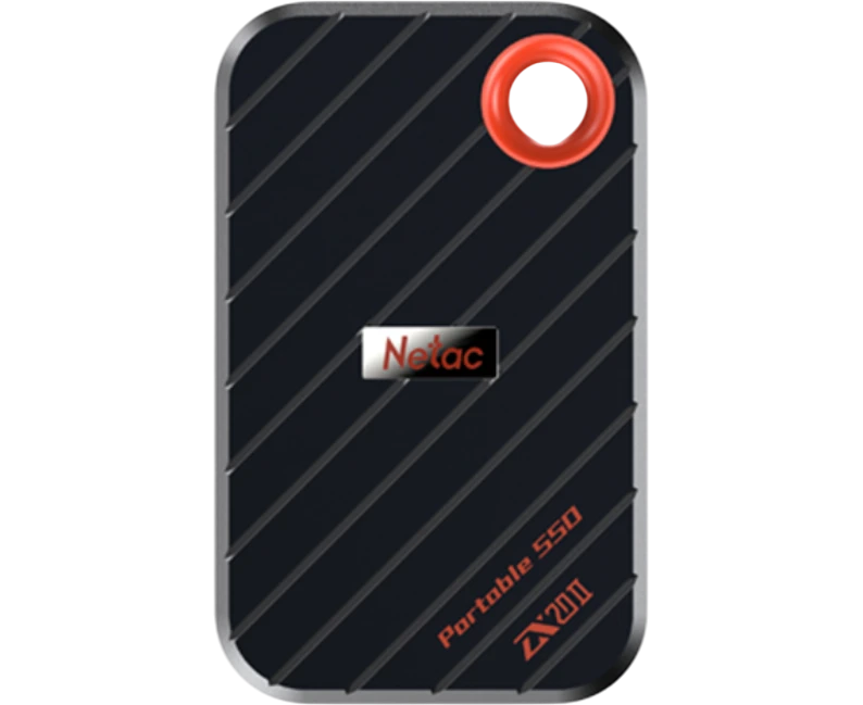 Внешний SSD Netac ZX20 II (NT01 ZX20 II-2 T0-32 BK) 2.0 Tb USB3.2 Type-C, 2000/1800 M Bs, 78x46x8mm, 47g