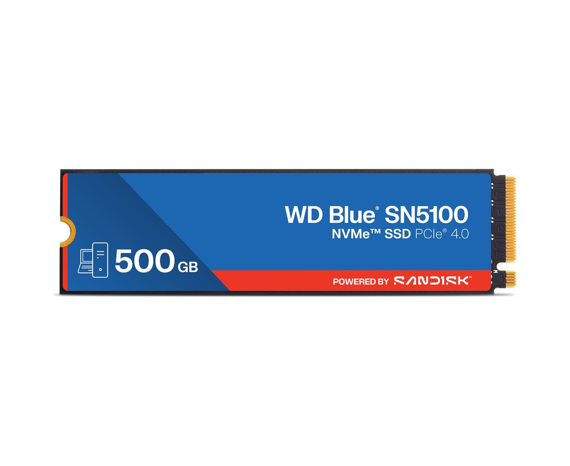 SSD Western Digital Blue SN5100 WDS500 G5 B0 E M.2 500 GB PC Ie NV Me 4.0 x4