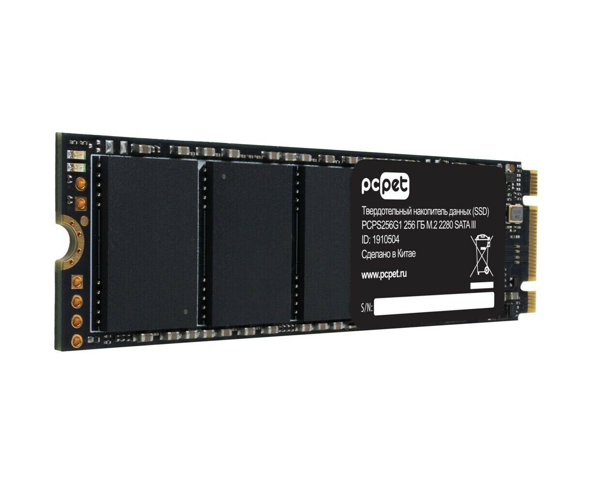 SSD PC Pet PCPS256 G1 SATA III 256 Gb M.2 2280 OEM