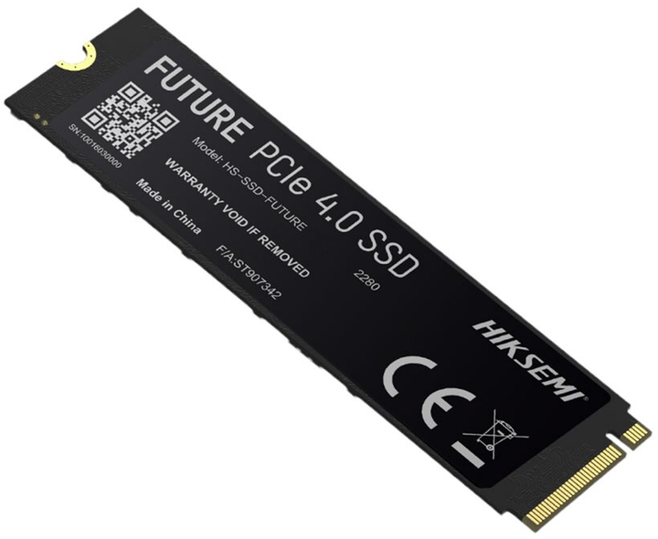 SSD HIKSEMI Future (HS-SSD-FUTURE 512 G) 512 Gb M.2 (PCI-E 4.0 x4, up to 7050/4200 M Bs, 3 D TLC, 900 TBW)