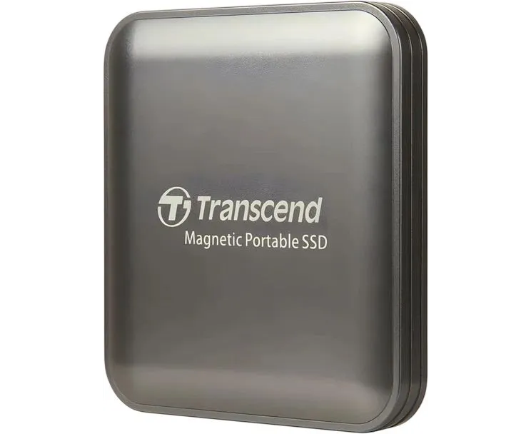 Внешний SSD Transcend ESD420 C (TS1 TESD420 C), 1 TB, USB 20 Gbps, Type C, Magsafe, Серый