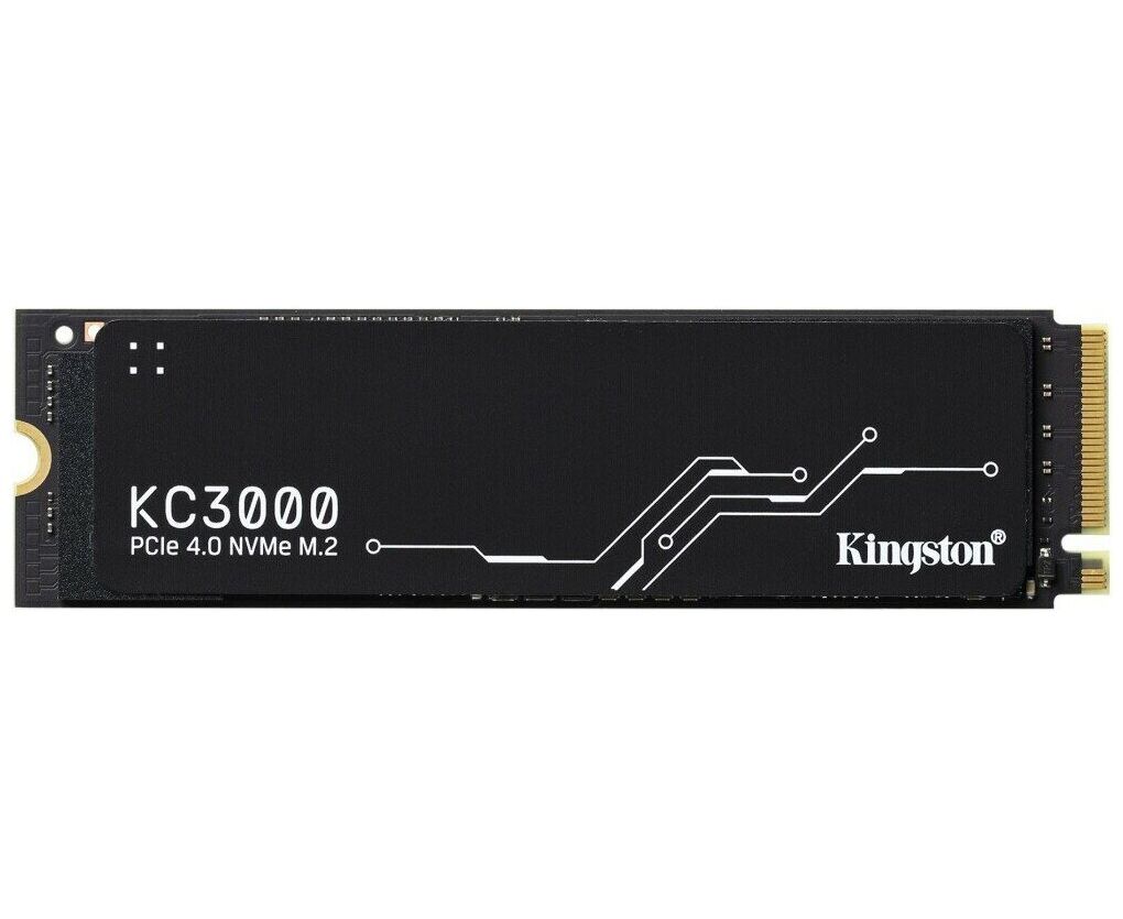 Внутренний SSD Kingston 2.46 TB KC3000 PC Ie x4, R/W - 7000/3900 MB/s, (M.2), 2280, TLC 3 D NAND