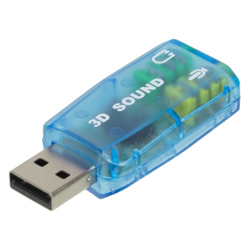 Звуковая карта USB TRUA3 D (C-Media CM108) 2.0 Ret (ASIA USB 6 C V)