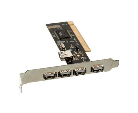 Контроллер Exegate EXE-352 EX281227 RUS PCI, 4*USB2.0 ext + 1*USB2.0 int (OEM)