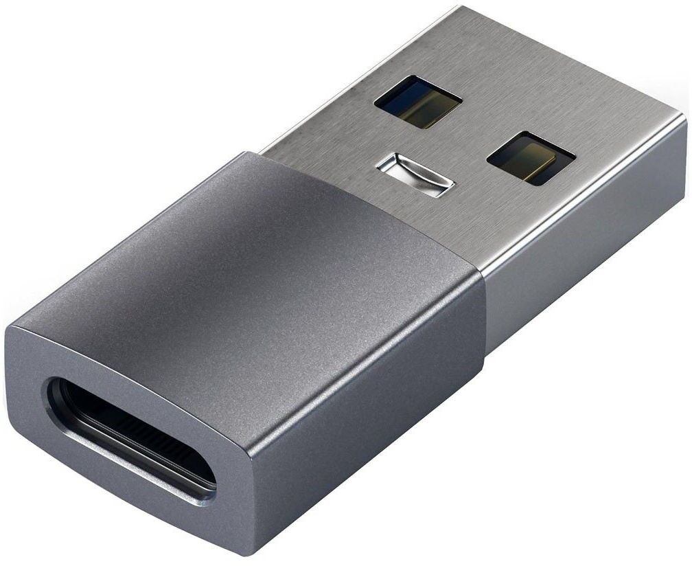 Адаптер Satechi ST-TAUCM USB Type-A to Type-C Adapter Space Gray