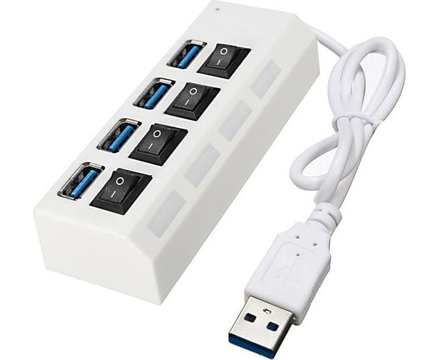 USB хаб Pro Legend PL4013 белый