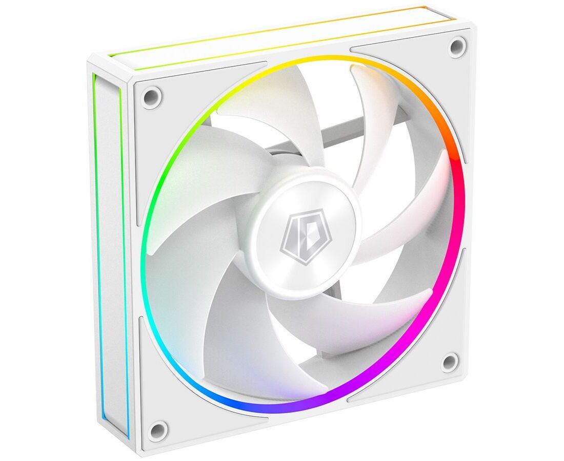 Вентилятор ID-Cooling AF-127-ARGB-W 120x120mm 4-pin 14-30d B 180gr LED Ret