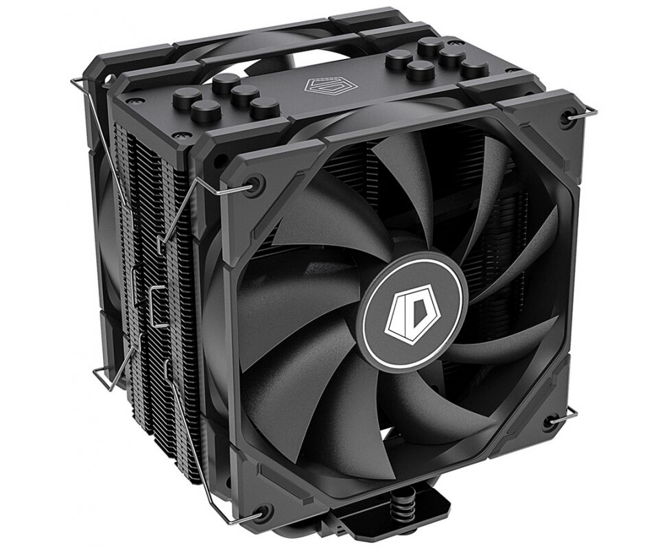 Вентилятор ID-COOLING SE-225-XT-Black-V2 220 W/PWM/1155/2011/2066/1200//AM4/2xfans/Screws