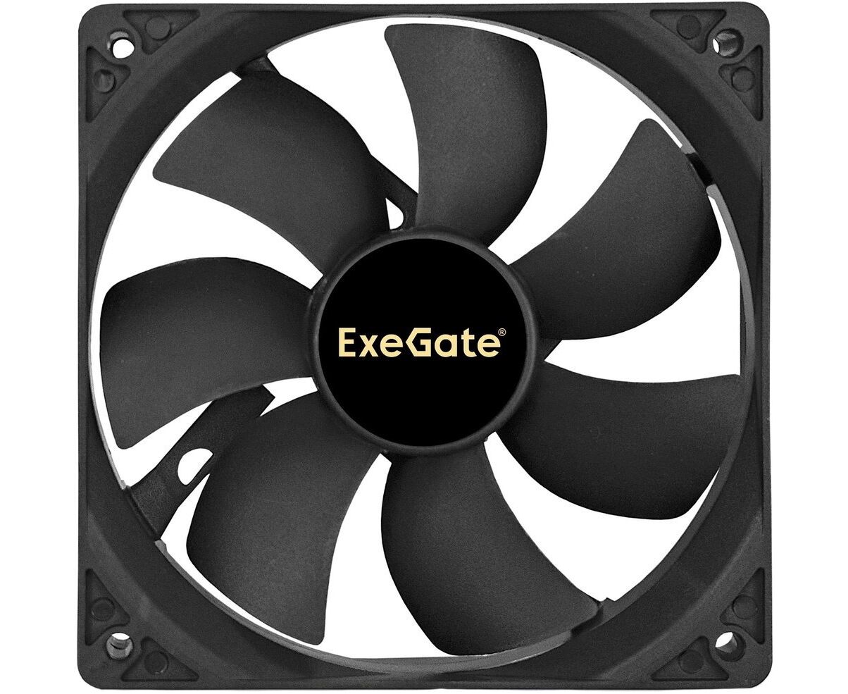 Вентилятор Exegate Extra Power EP12025 H3 P EX283387 RUS 120x120x25 мм, гидродинамический, 3pin, 1800 RPM, 27d BA