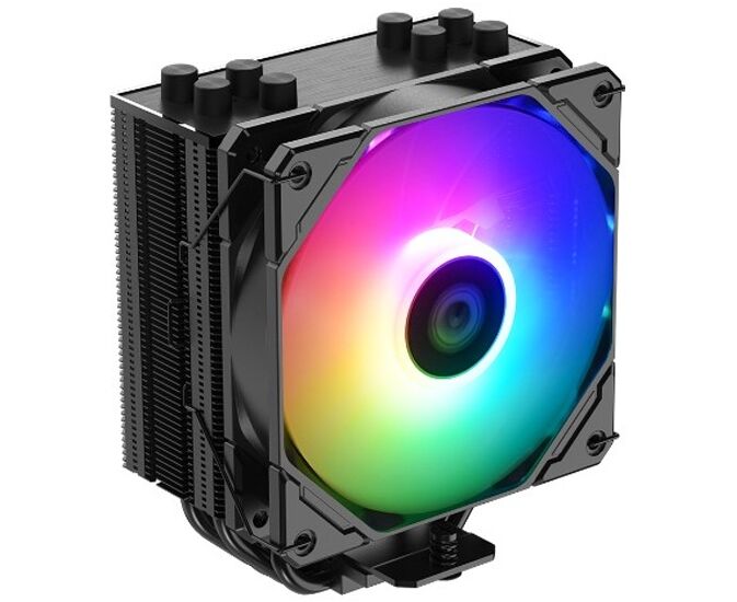 Кулер ID-COOLING SE-224-XTS-ARGB black, 4-pin, 220 W/PWM/LGA1700/1200/115x/AM4/AM5/Screws
