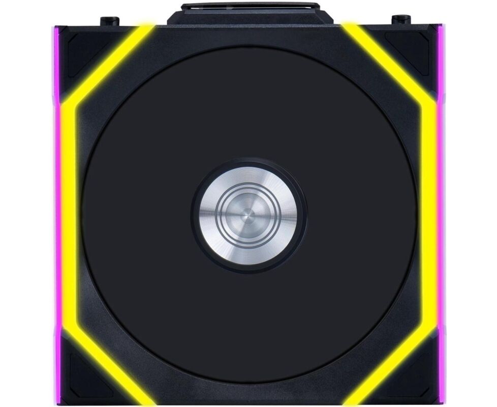 Вентилятор Lian Li UNI Fan SL Wireless 120 (G99.12 SL1 W1 B.R0) / 12 SL1 W1 B Black / 120x124,5x28мм (PWM, ARGB, 2000 об/мин (Max.), 28.5d Ba)