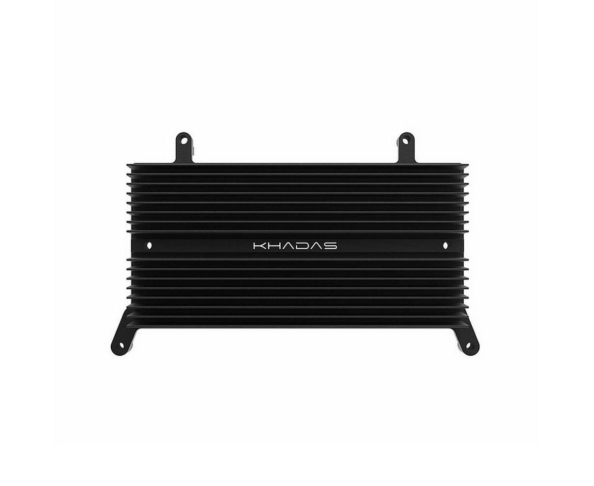 Радиатор Khadas Passive VIM Heatsink KAHS-V-002 designed for VIM1 / 2/3 / 3 L, Edge-V, Aluminum, Black, VI Ms Thermal Pad