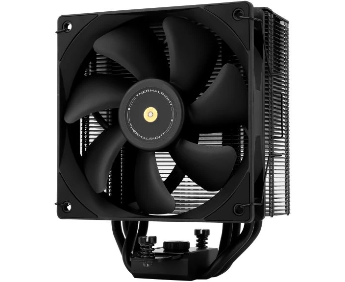 Кулер Thermalright Assassin Spirit 120 Evo Dark (TRAS120 EVODARK) LGA115 X/1200/1700/AM4/AM5 (120mm PWM Fan, 4 тепл. трубки 6мм)
