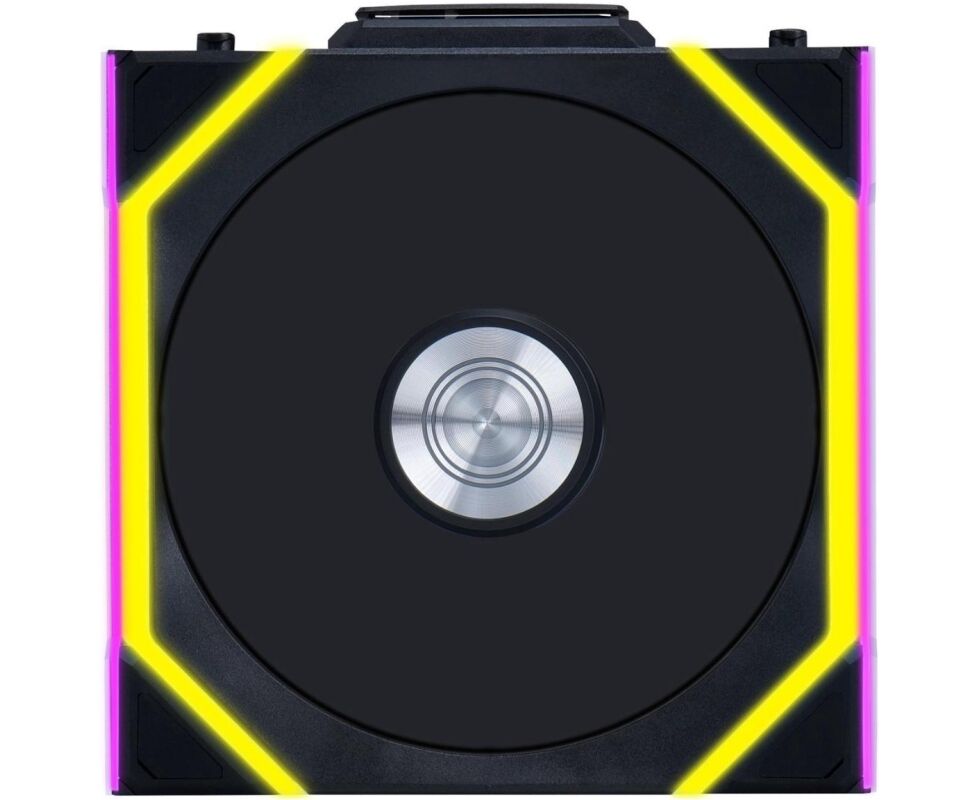Вентилятор Lian Li UNI Fan SL Wireless 120 Reverse Blade (G99.12 RSL1 W1 B.R0) / 12 RSL1 W1 B Black / 120x124,5x28мм (PWM, ARGB, 2000 об/мин (Max.), 31d Ba)