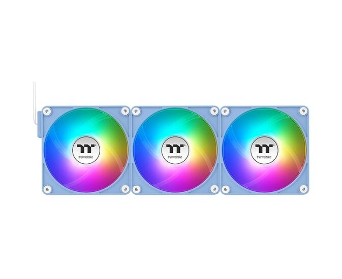 Вентилятор Thermaltake CT120 EX Sync Hydrangea ARGB синий (CL-F196-PL12 BU-A) 4-pin 28.5d B Ret