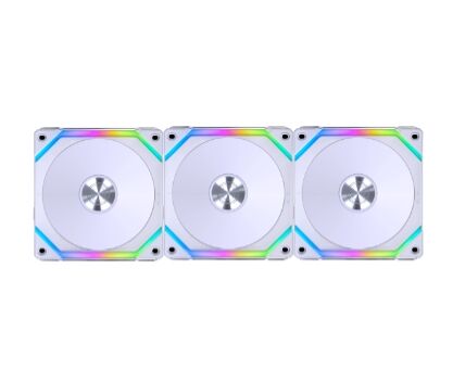 Комплект вентиляторов LIAN LI Uni Fan SLV2 120 White (G99.12 SLV23 W.00) a RGB PWM 120mm 2000 RPM (3pcs)