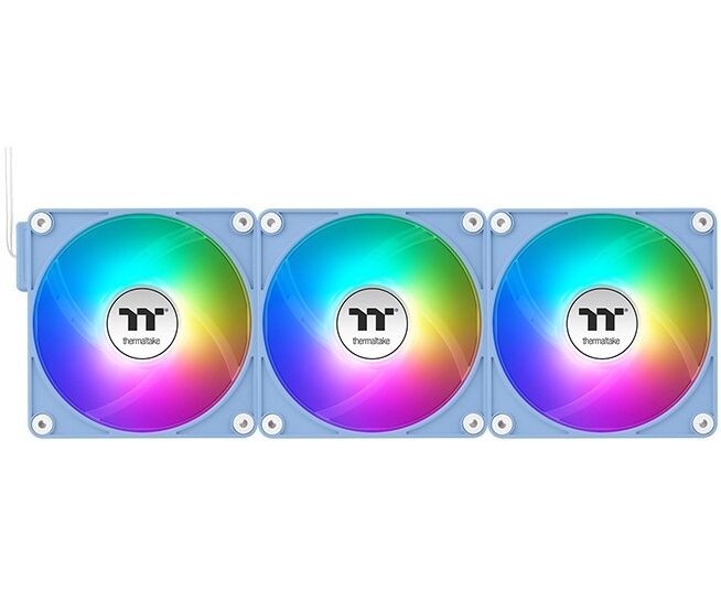 Вентилятор Thermaltake CT140 EX Sync Hydrangea ARGB синий (CL-F197-PL14 BU-A) 4-pin 30.7d B Ret