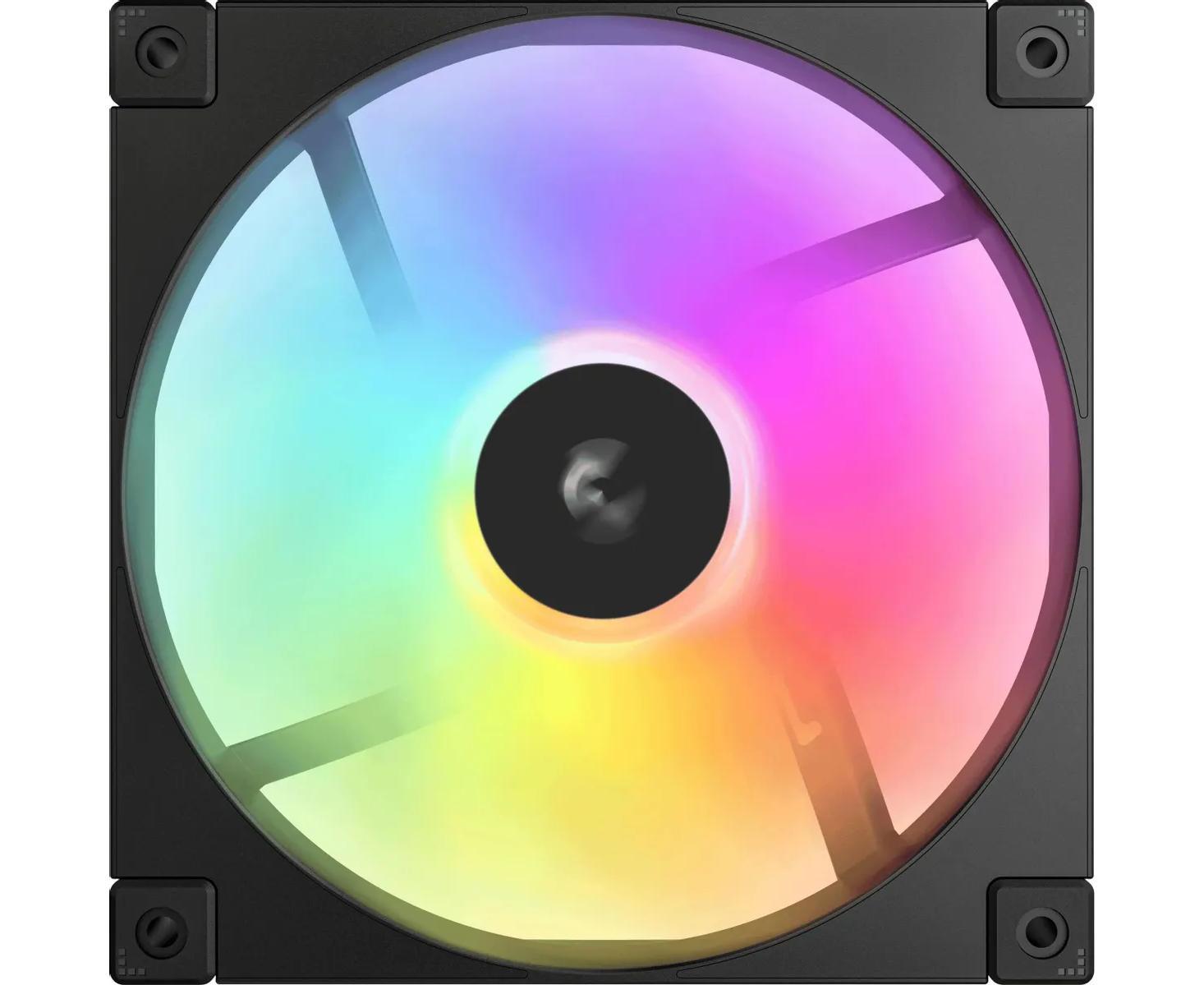 Вентилятор DEEPCOOL FD14 ARGB 140x140x25мм (PWM, ARGB, черный, 400-1650об/мин) Color BOX