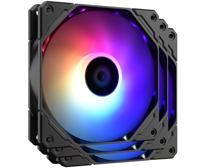 Вентилятор ID-Cooling TF-12025-PRO ARGB Trio