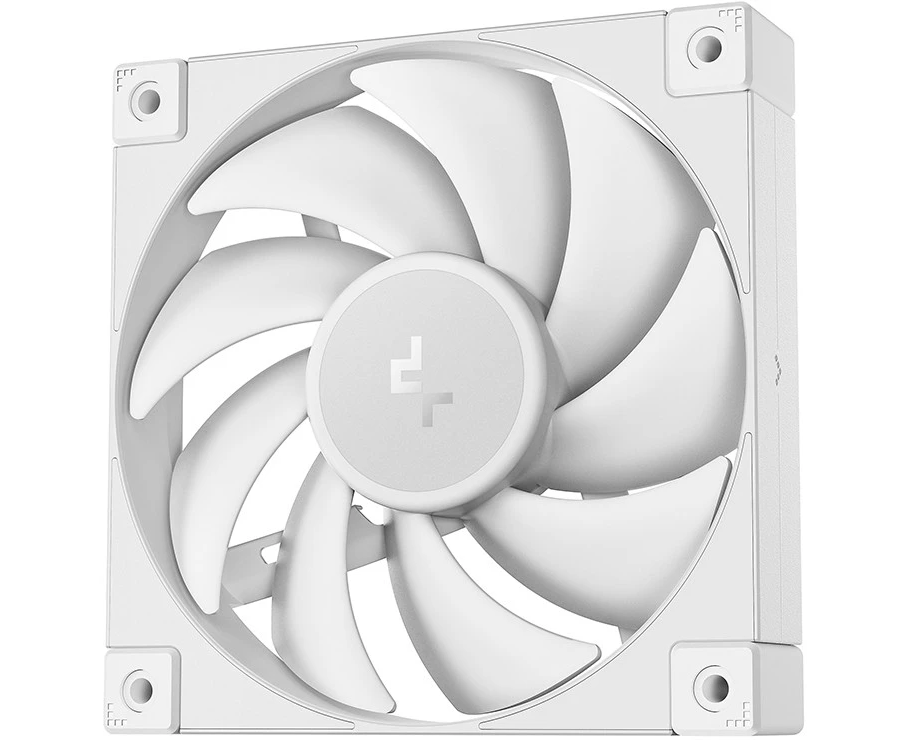 Вентилятор DEEPCOOL FD12 WH 120x120x25мм (PWM, белый, 400-2050об/мин) Color BOX