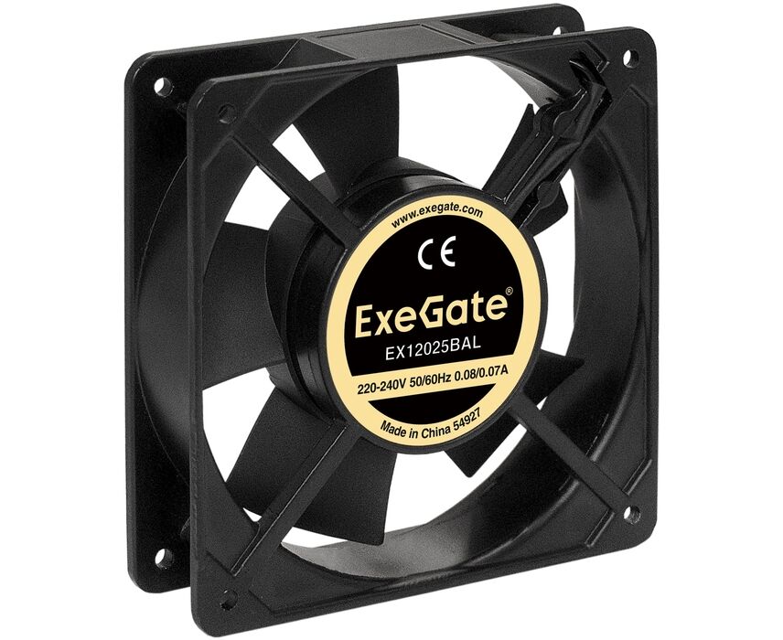 Вентилятор Exe Gate EX289013 RUS EX12025 BAL 120x120x25 мм