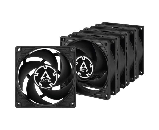 Вентилятор ARCTIC P8 Value Pack (ACFAN00153 A) (Black/Black) (5pc)