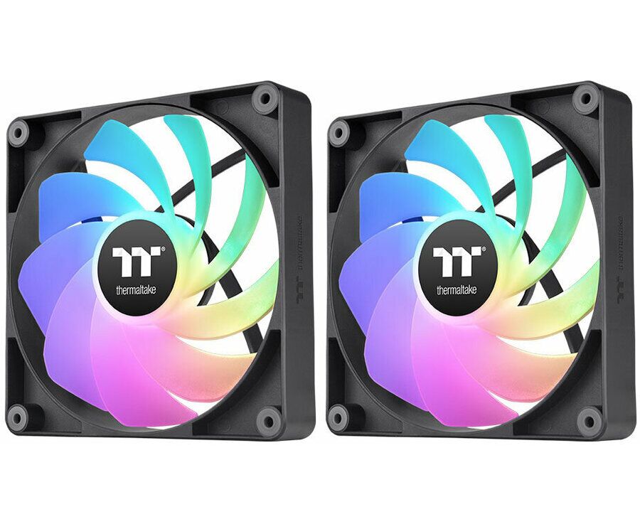 Вентилятор Thermaltake CT120 Sync реверсивный ARGB черный (CL-F173-PL12 SW-A) 4-pin 31.2d B Ret