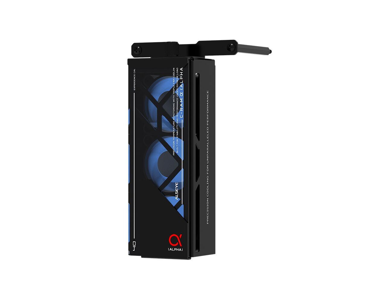 Вентилятор ALSEYE AS.03.08.0001 (C-RAM-Alpha-B) Product Size 145.9 * 82 * 38.3mm Number of fans 3 Size 40 * 40 * 20mm Material 1mm