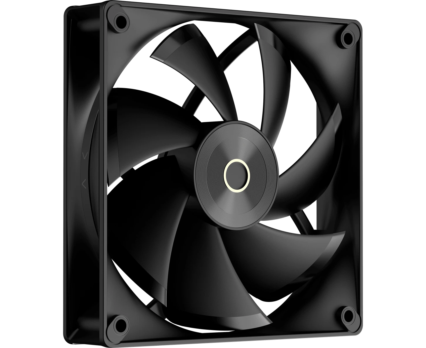 Вентилятор Ocypus Delta F12 BK, 120x120x25mm, 4-Pin PWM, 500-2000 RPM, 29 DBA Max, Hydro Bearing