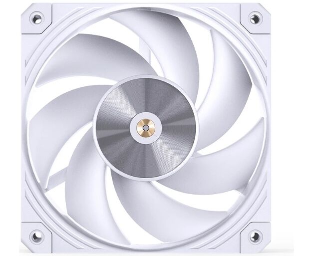 Вентилятор JONSBO HF3-120 W 120х 120х 30мм (PWM, 300-2800об/мин, белый) Retail