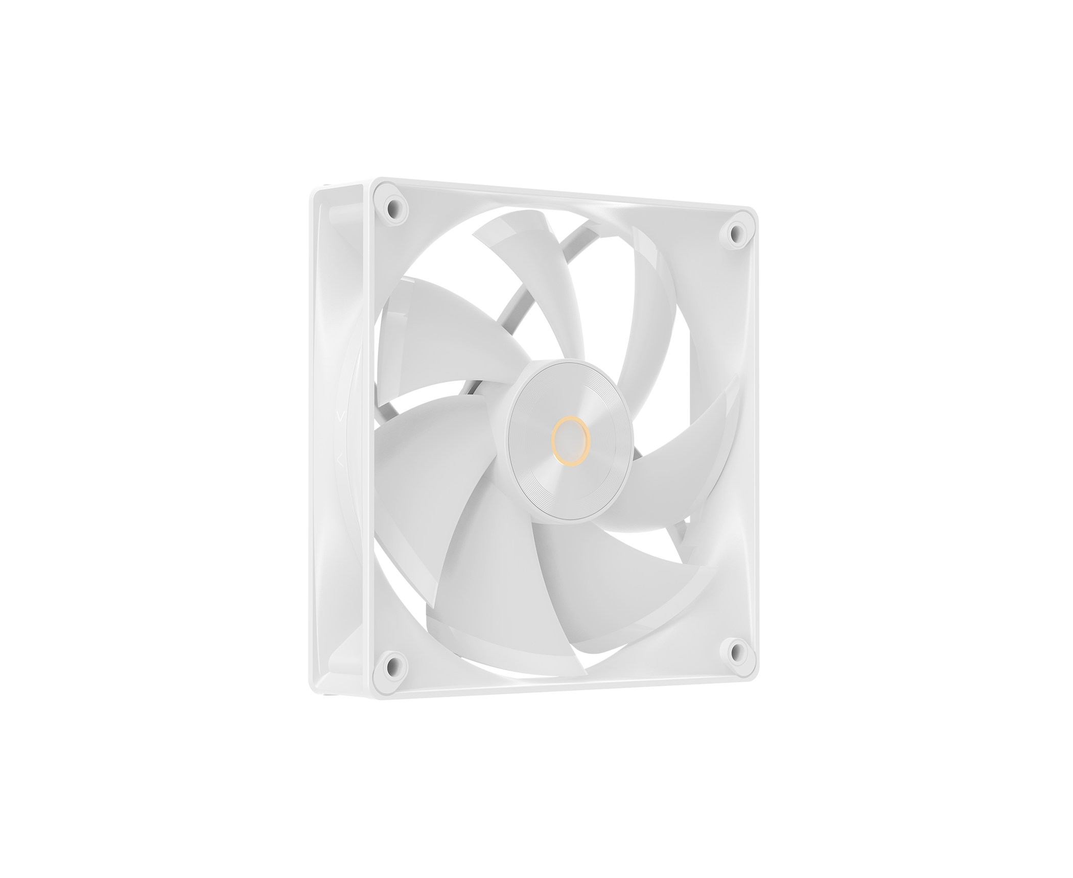 Вентилятор Ocypus Delta F12 WH, 120x120x25mm, 4-Pin PWM, 500-2000 RPM, 29 DBA Max, Hydro Bearing