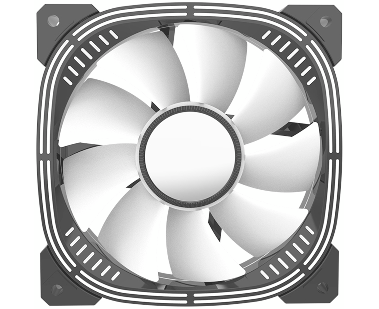 Вентилятор ALSEYE Luna-120-B-R Fan frame color Black Fan size 120*120*25mm Fan speed 650~1800 RPM±10% Rated voltage 12 VDC Rated curren