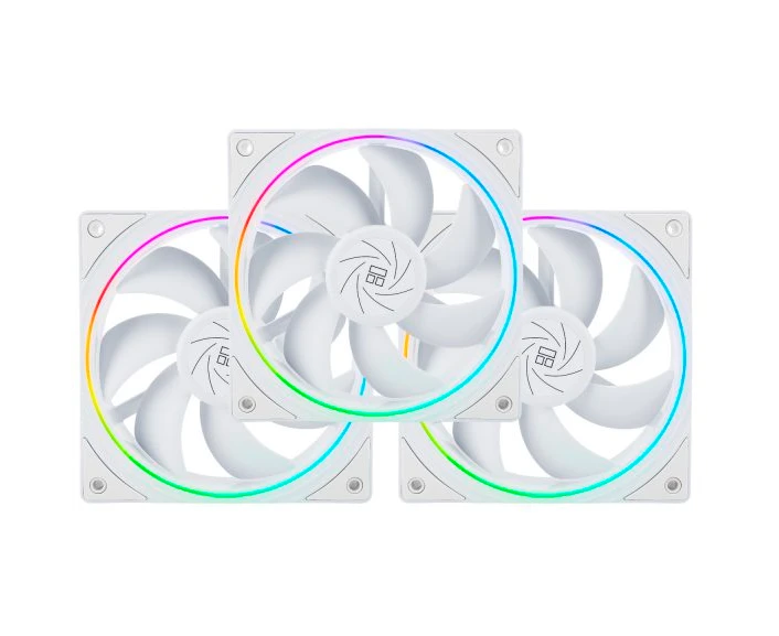 Комплект вентиляторов (3 шт.) Thermalright TL-S12-W (Pack of 3) TRTLS12 W.3 P / ARGB / 120mm PWM